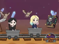 image bg Wednesday Halloween Cave